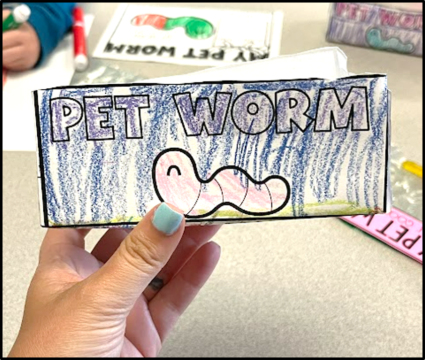 Worm Day | Make a 3D Worm House | Activities | Spring 3D Paper Worm House