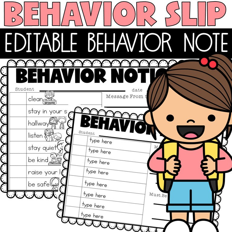 Behavior: Send Home Form