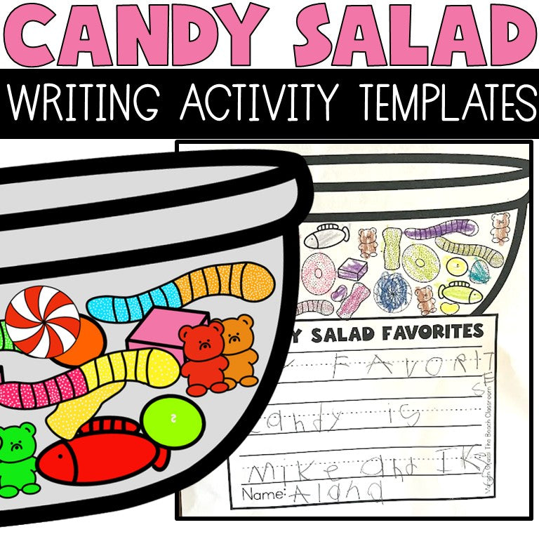 Candy Salad Writing Activity