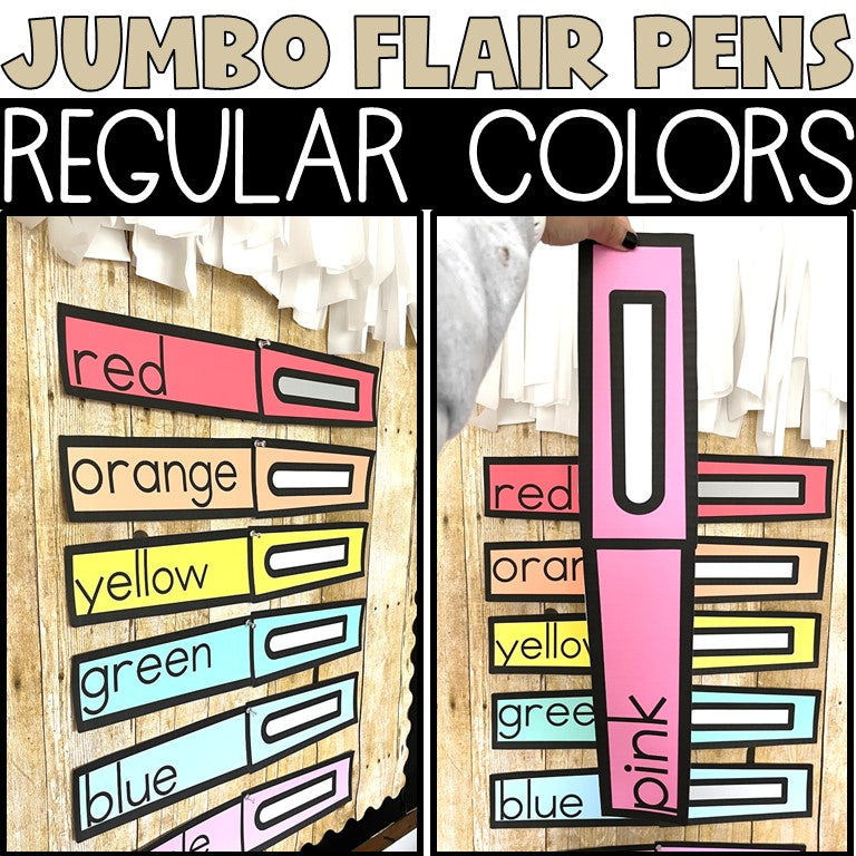Flair Pens Color Posters