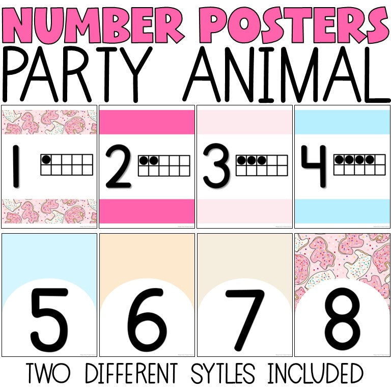 Party Animal Classroom Decor