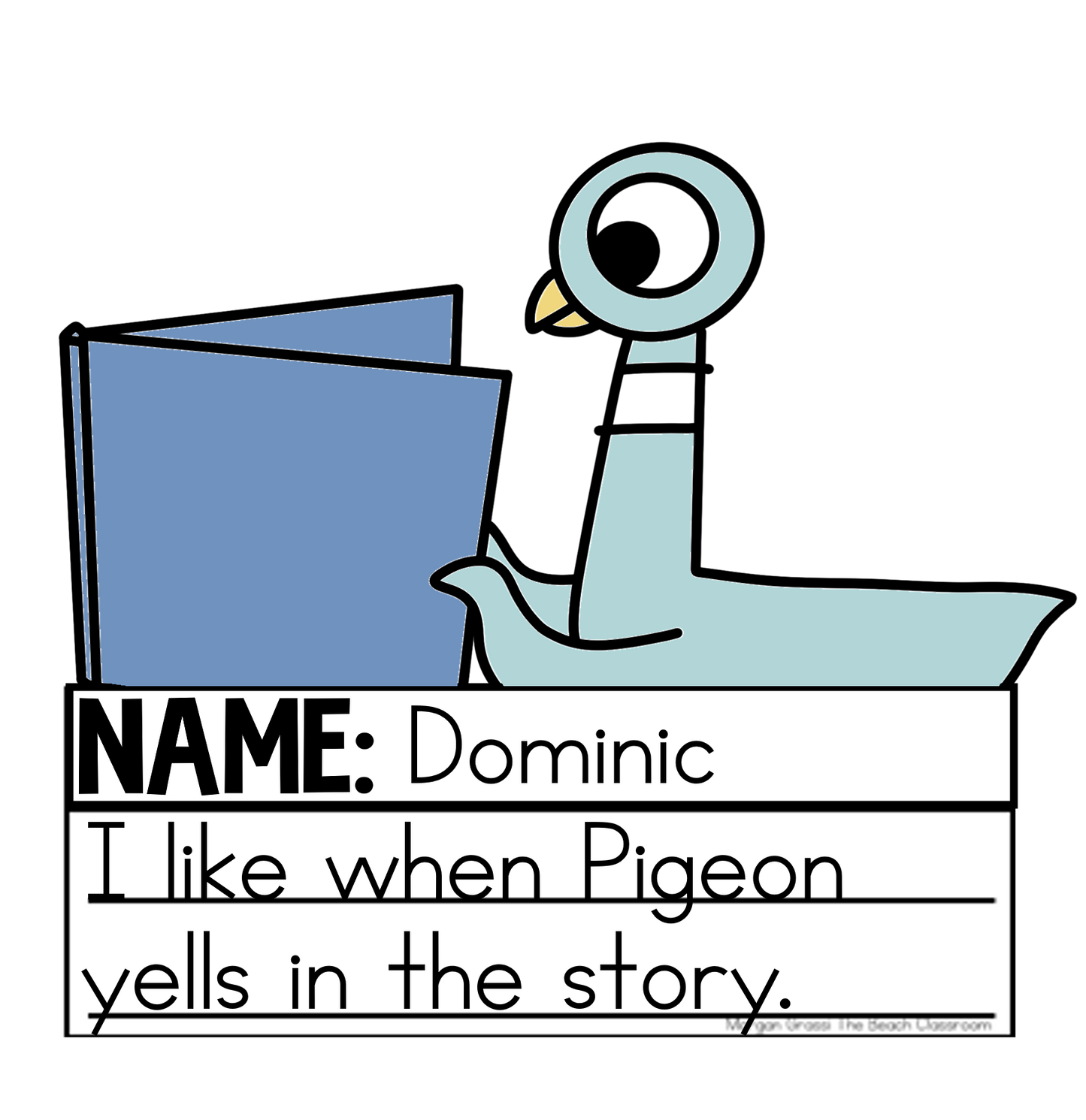 Pigeon Writing Craftivity