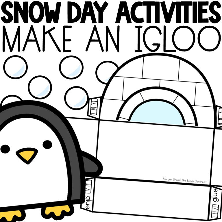 Snow Day | Make a 3D Igloo