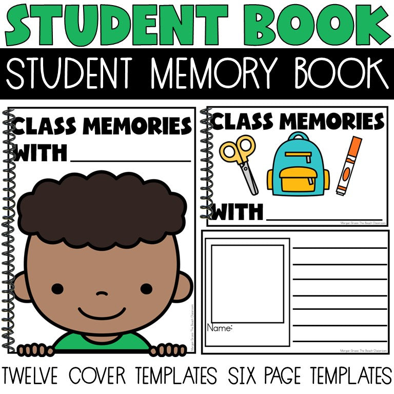 Student Memory Book Moving Away