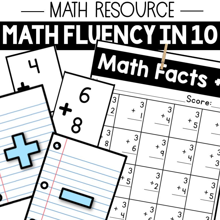 Math Timed Tests and Facts