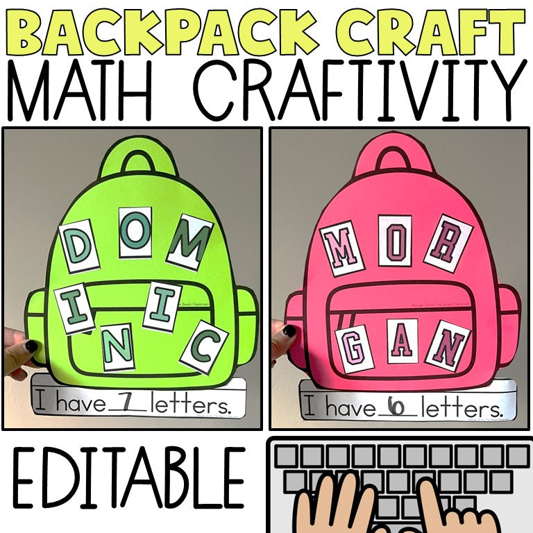 Backpack Name Craft