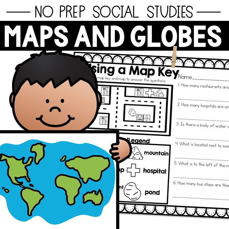 No Prep: Maps & Globes