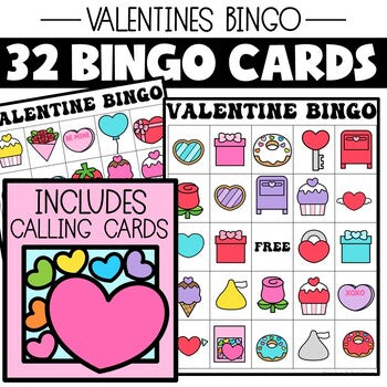 Bingo: Valentine's Day