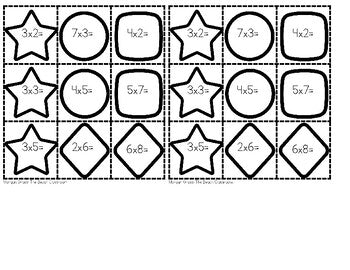 New Years | Multiplication Craft | Popper | Editable