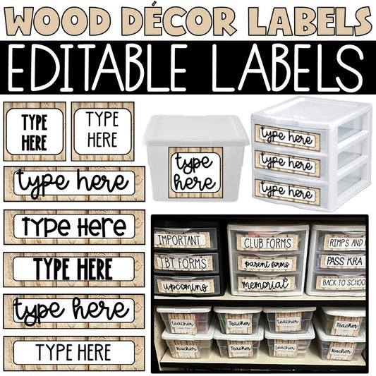 Labels: Wood Decor