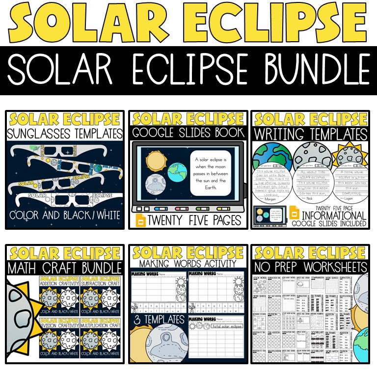 Math Eclipse Math – The Beach Classroom