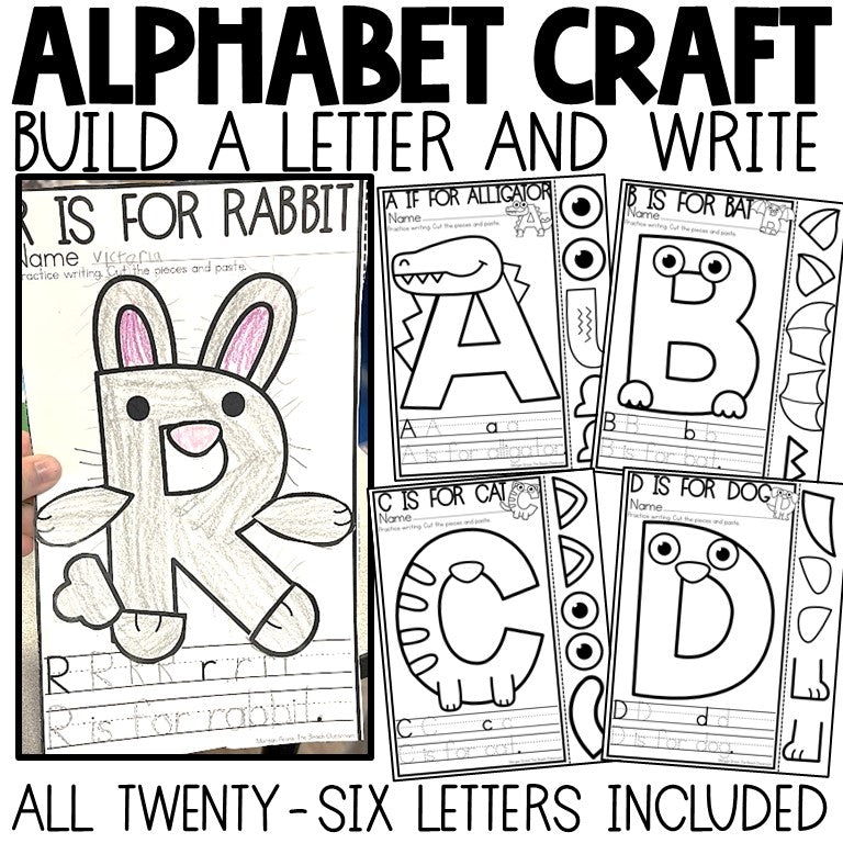 Build Letter Game Build the Alphabet | Letters – The Beach Classroom