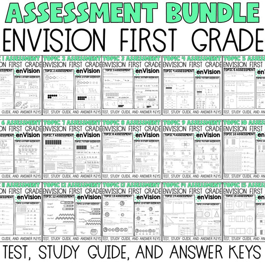Envision 1st Grade Tests | Assessments